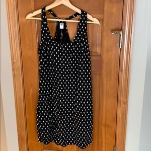 Black and White printed dress